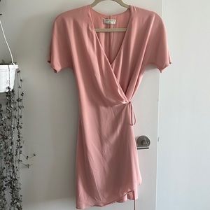 Aritzia Mini Wrap Dress